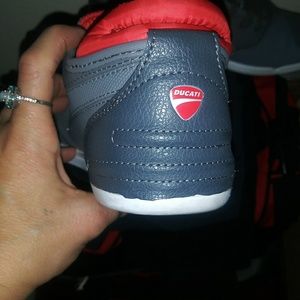 Puma Mens Ducati Leather Shoes